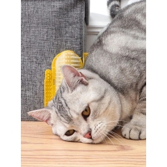 Cat corner scratch Tickling toy Massage brush pet Supplies cat face scratching Board