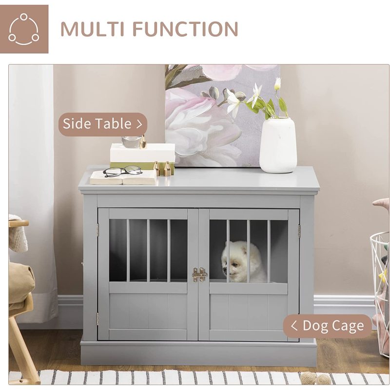 Puppy Crate Wooden Dog Crate Furniture Indoor Use