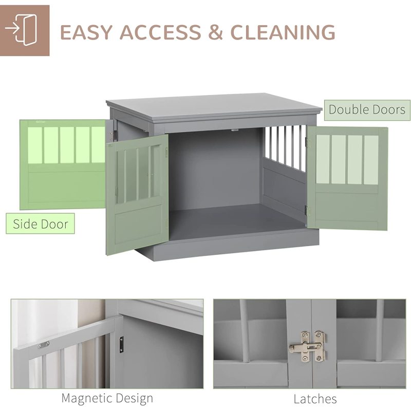 Puppy Crate Wooden Dog Crate Furniture Indoor Use