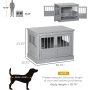 Puppy Crate Wooden Dog Crate Furniture Indoor Use