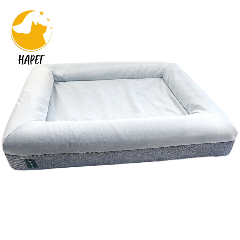 Washable Orthopedic Pet Dog Beds Luxury Waterproof Memory Foam Pet Bed For Dog