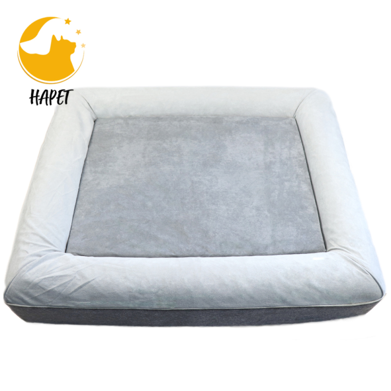 Washable Orthopedic Pet Dog Beds Luxury Waterproof Memory Foam Pet Bed For Dog
