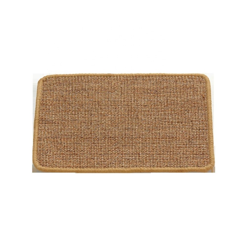 anti-slip thick funny cat scratch pad sisal cat scratcher pet cat rest mat