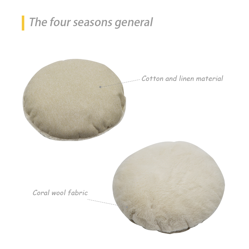 Open high-end sponge pet cat litter easy to clean of four seasons round simple pet supplies