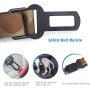 Absorbing Retractable Strong Military Dog Leashes with Car Seat Belt for Large Dogs