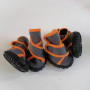 Dog Boots Waterproof Dog Shoes with Sturdy Anti-Slip Soles and Cross Straps for Walking Standing Hiking and Running