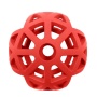 Professional manufacture cheap dog toy Rubber fence ball pet bite toy rubber dog pet rubber ball