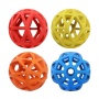Professional manufacture cheap dog toy Rubber fence ball pet bite toy rubber dog pet rubber ball