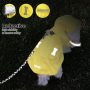 Yellow Waterproof Dog Raincoat Adjustable Reflective Lightweight