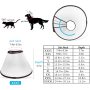 Pet Protective Recovery Cone Collar for Anti-Bite Lick Latest Upgrade