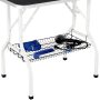 Pet Dog Cat Grooming Table Foldable Height Adjustable Drying Table for Home
