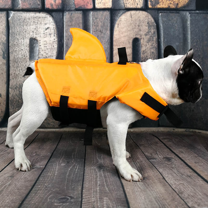 Dog Life Jacket Shark Dog Life Vest for Small Medium, Professional Pet Dog Lifesaver Preserver Cold Weather Coat Swim Suit