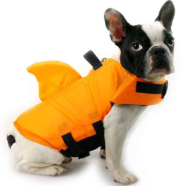 Dog Life Jacket Shark Dog Life Vest for Small Medium, Professional Pet Dog Lifesaver Preserver Cold Weather Coat Swim Suit