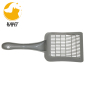 Cat Litter Scoop, Alloy Sifter with Deep Shovel, Long Handle, Large Hole Slot