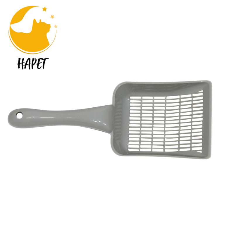 Cat Litter Scoop, Alloy Sifter with Deep Shovel, Long Handle, Large Hole Slot