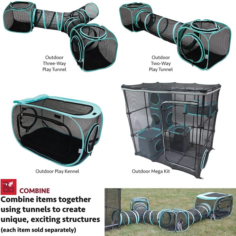 Mega Kit Cat Furniture Outdoor Kennel Indoor and Outdoor Sleep