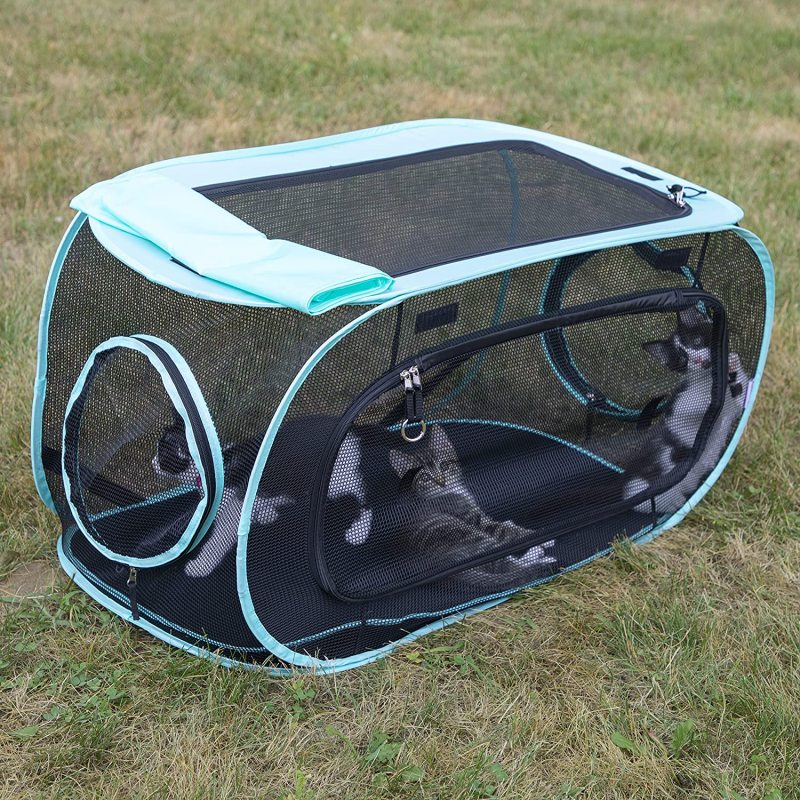 Mega Kit Cat Furniture Outdoor Kennel Indoor and Outdoor Sleep
