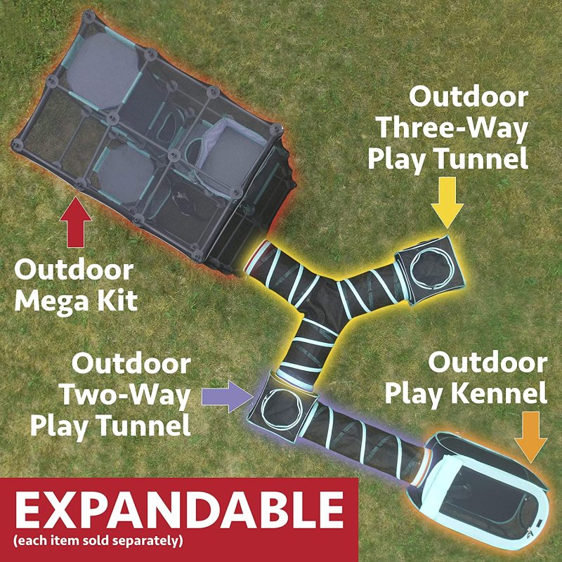 Mega Kit Cat Furniture Outdoor Kennel Indoor and Outdoor Sleep