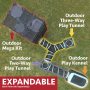 Mega Kit Cat Furniture Outdoor Kennel Indoor and Outdoor Sleep