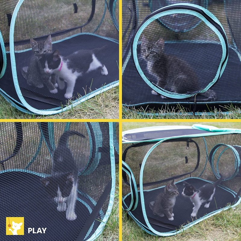 Mega Kit Cat Furniture Outdoor Kennel Indoor and Outdoor Sleep