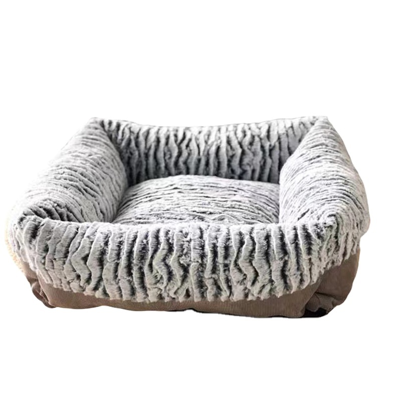 Washable Pet Sofa Bed Breathable Soft Couch Pet Sleeping Orthopedic Beds PP Cotton Pet Bed for Dogs Cats