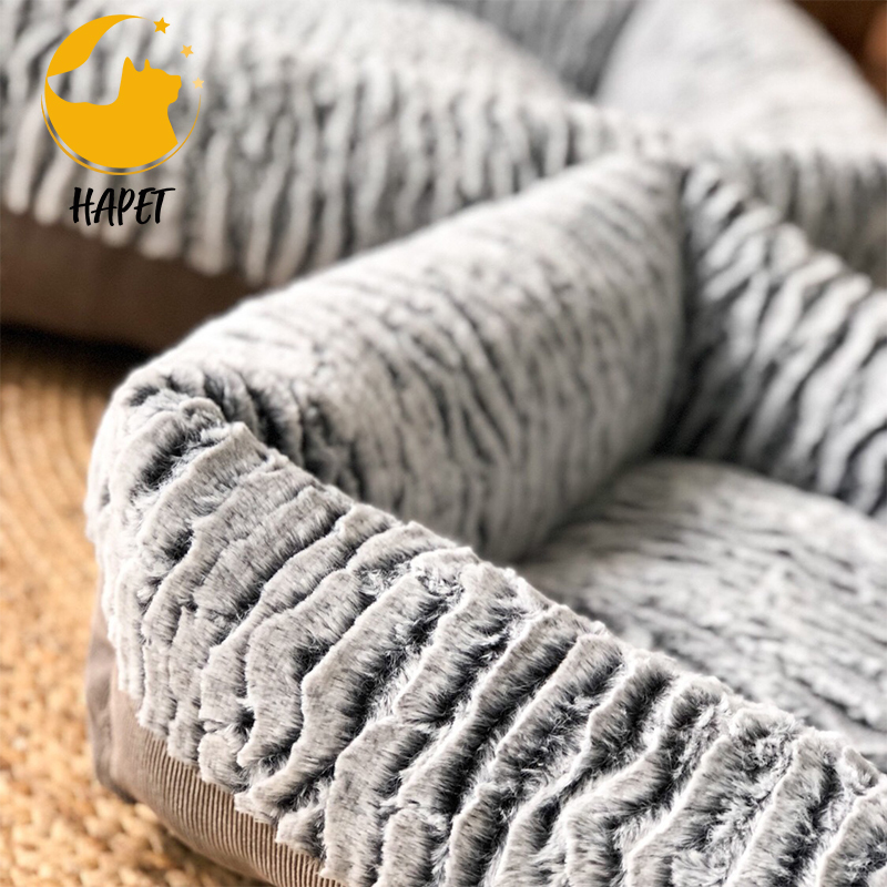 Washable Pet Sofa Bed Breathable Soft Couch Pet Sleeping Orthopedic Beds PP Cotton Pet Bed for Dogs Cats