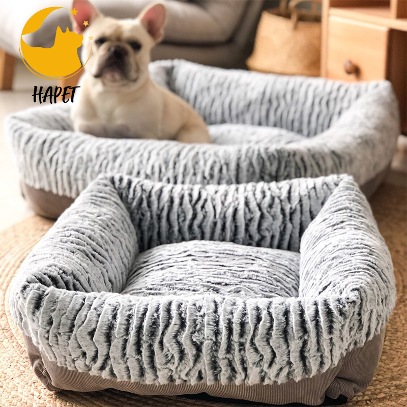 Washable Pet Sofa Bed Breathable Soft Couch Pet Sleeping Orthopedic Beds PP Cotton Pet Bed for Dogs Cats