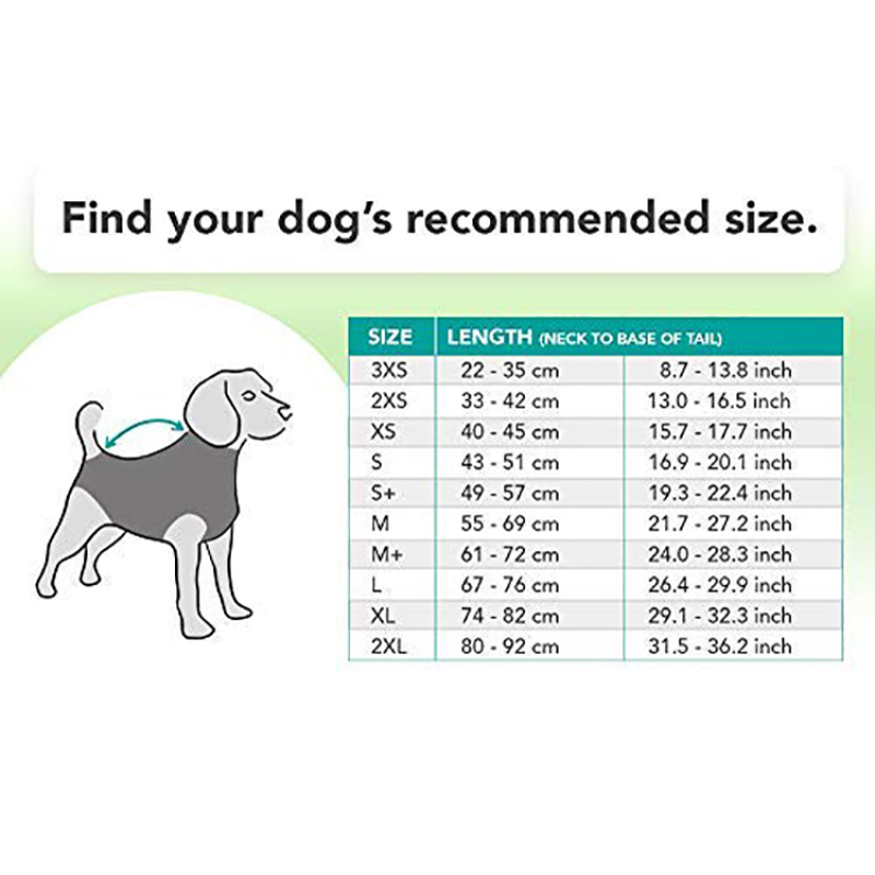 Recovery Shirt Anti-Licking Pet Surgical Recovery Snuggly Suit Recovery Suit for Dogs After Surgery