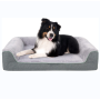 Waterproof Thick Foam Orthopedic Dog Bed with Machine Washable Cover For Pet