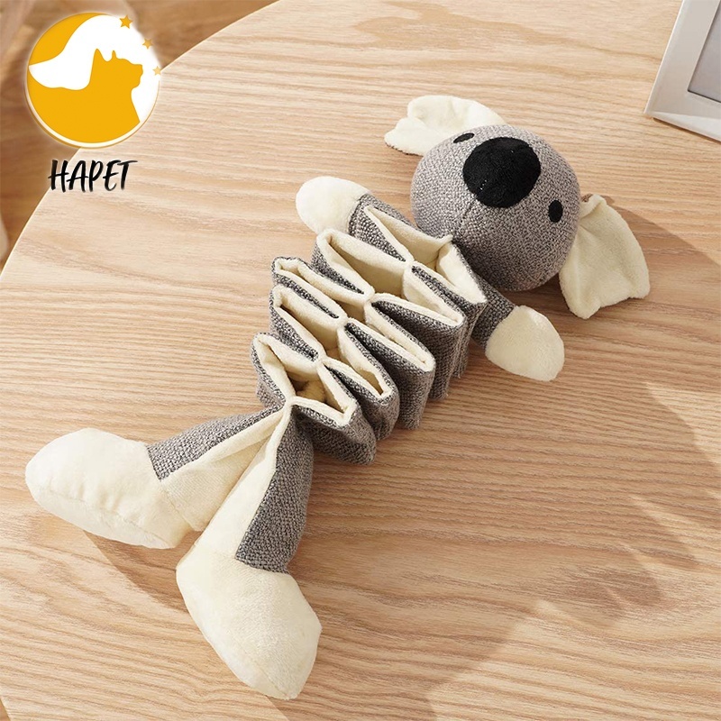 Durable Stuffed Dog Chew Toys Hiding Food Combination for Dog Pets,Plush Dog Chew Toys for Puppies Teething, Interactive Pet toy