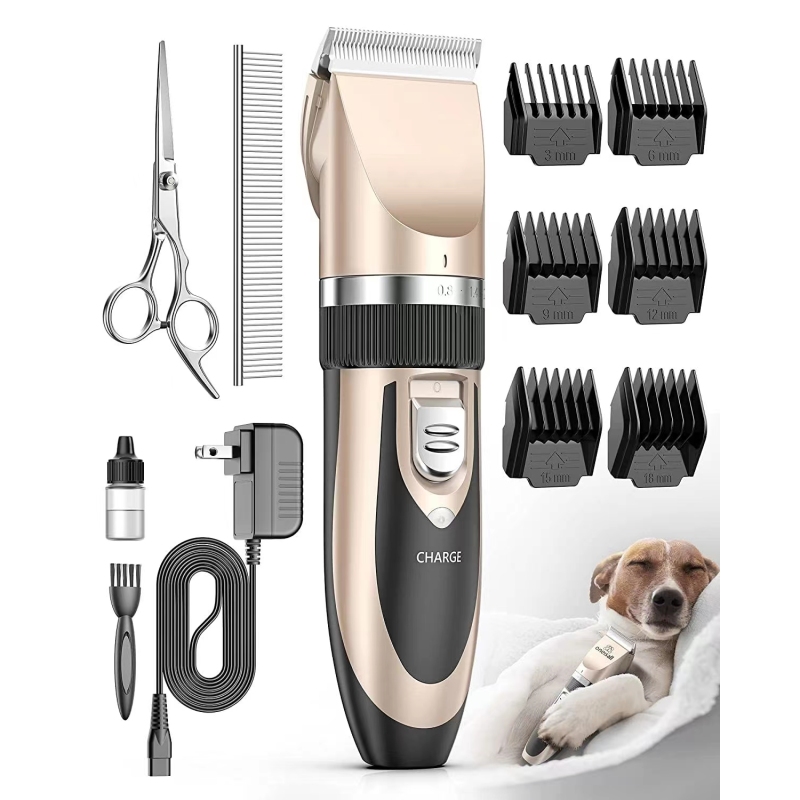 Low Noise Rechargeable Dog Shaver
