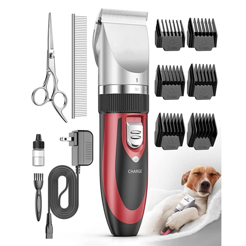Low Noise Rechargeable Dog Shaver