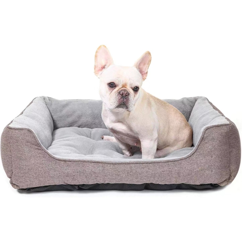 Durable Dog Bed with Waterproof Non-Skid Bottom