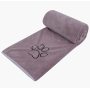 Dog Towel uper Soft Dog Drying Towel Ultra Absorbent Dog Bath Towel with Embroidered Paw Print