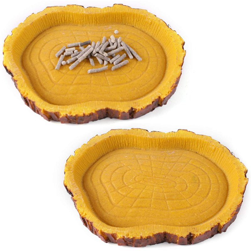 Reptile Water and Food Bowls Novelty Food Bowls