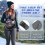 Travel Safe Sling Carrier Breathable Bag Carrier for Dogs Cats