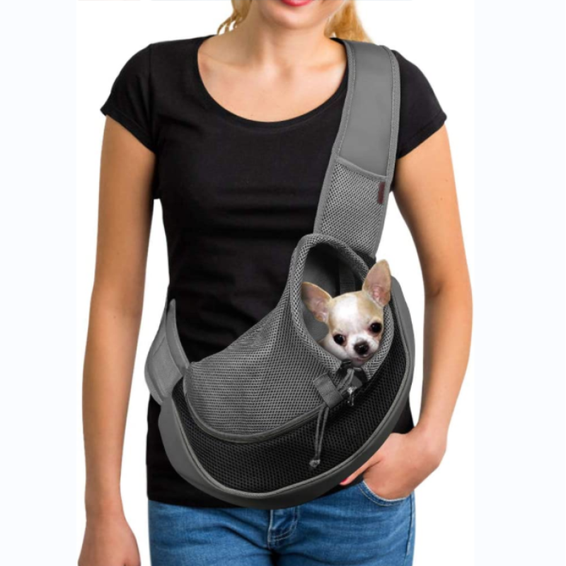 Travel Safe Sling Carrier Breathable Bag Carrier for Dogs Cats