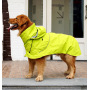 Waterproof Reflective Dog Raincoat Adjustable Pet Jacket Lightweight Dog Hooded Poncho for Small to Large Dogs