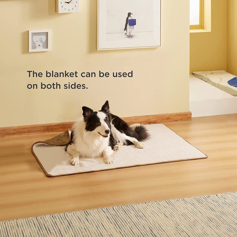 Couch Protection- Sherpa Fleece Puppy Blanket Cat Blanket for Large Dogs