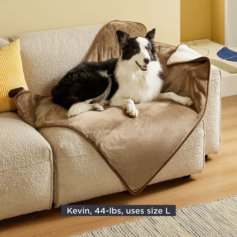 Couch Protection- Sherpa Fleece Puppy Blanket Cat Blanket for Large Dogs