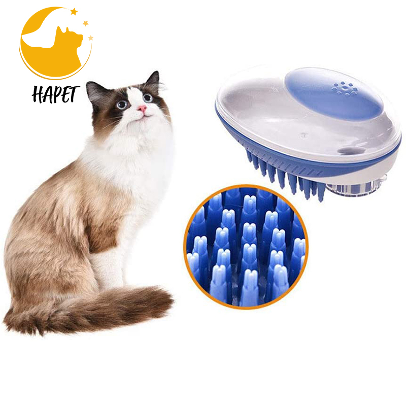 Silicone Paws Dog Bath Brush Brush for Dogs Massage Dog Shower Brush with Shampoo Dispenser