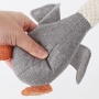 Factory Direct Sales Durable Flying Duck Indestructible Squeaky Interactive Pet Toys Dog Chew Dog