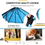 Wholesale Dog Agility Equipment Pet Obstacle Training Course Kit With Tunnel Adjustable Hurdles Poles Carry Bag