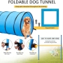 Wholesale Dog Agility Equipment Pet Obstacle Training Course Kit With Tunnel Adjustable Hurdles Poles Carry Bag