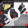 Dog Car Seat, Sturdy Reinforced Structure, Shortened Leash with Metal Snap Hook, Loops for Belt Waterproof