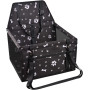 Dog Car Seat, Sturdy Reinforced Structure, Shortened Leash with Metal Snap Hook, Loops for Belt Waterproof