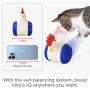 Infrared Pointer Stimulation Mentally Stimulating Interactive Cat Toy for Kitty Rechargeable Indoor