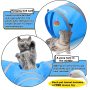 Reflective Tape Tunnel Cat Collapsible Tube Longer Pet Toy for Puppy Kitten