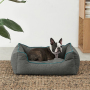 Cute Luxury Foam Washable Machine Dog Bed Removable Washable Cover Dog Sofa Bed for Comfortable Sleep