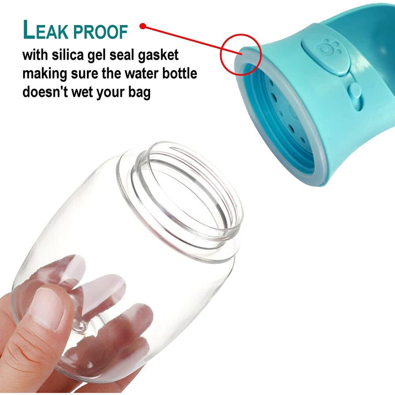 Portable Water Dispenser Light Weight Leak Proof Outdoor Walks Pet Dog Water Bottle
